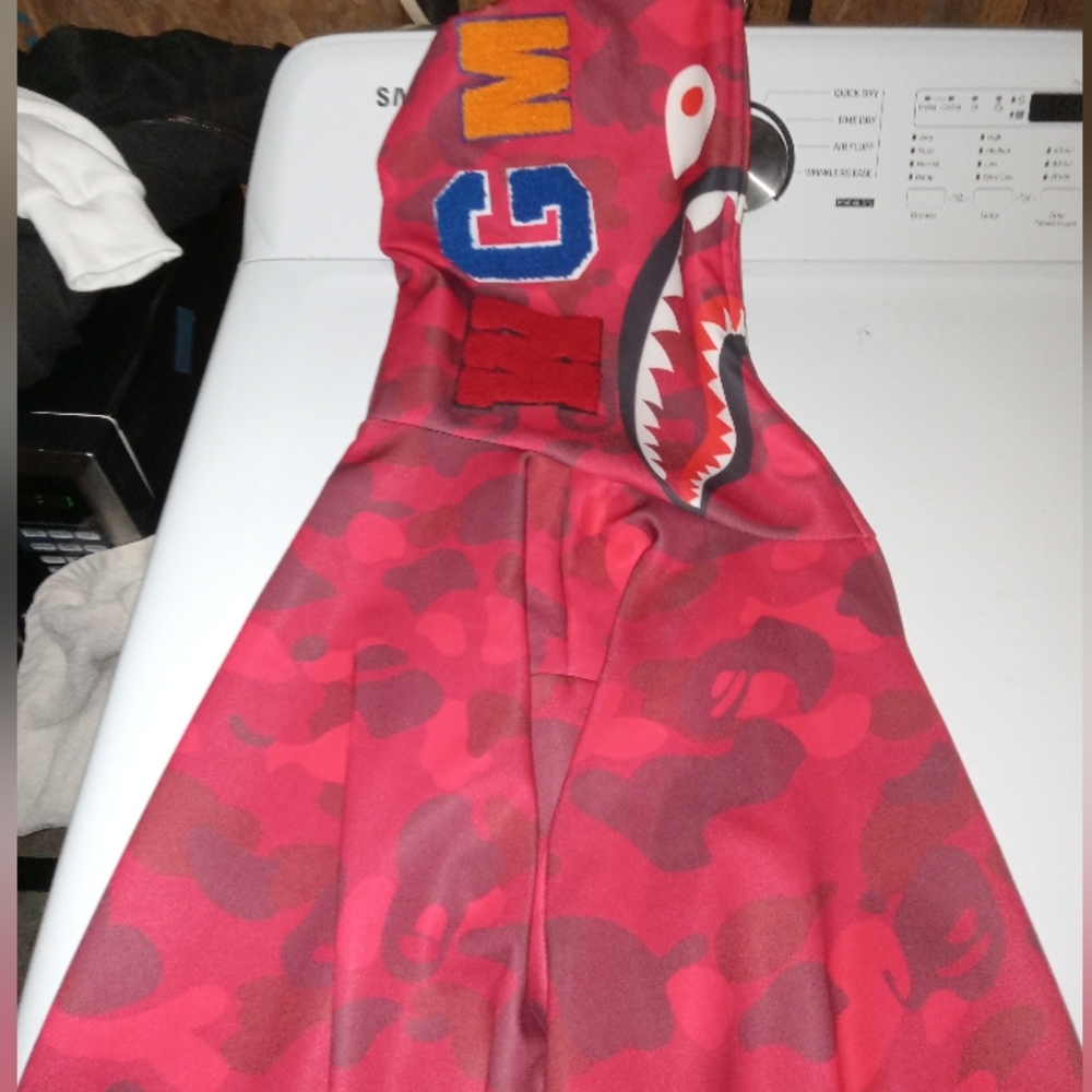 BAPE- Color Camo Shark Full Zip Hoodie